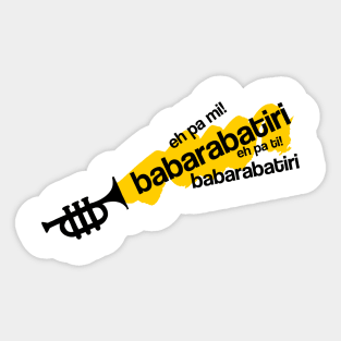 Babarabatiri V2 Sticker